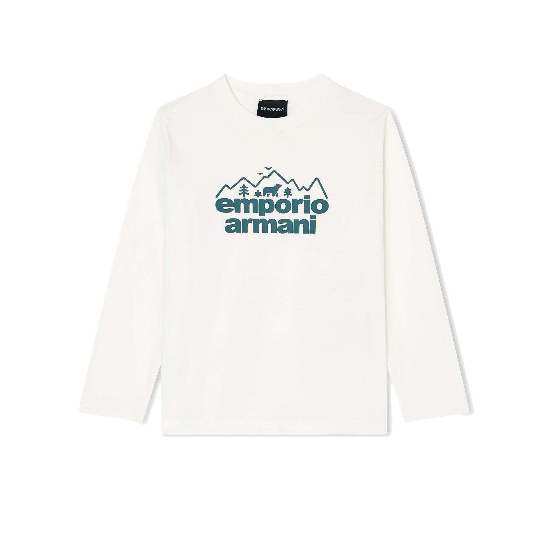 Armani Crew Neck White Regular T-Shirt