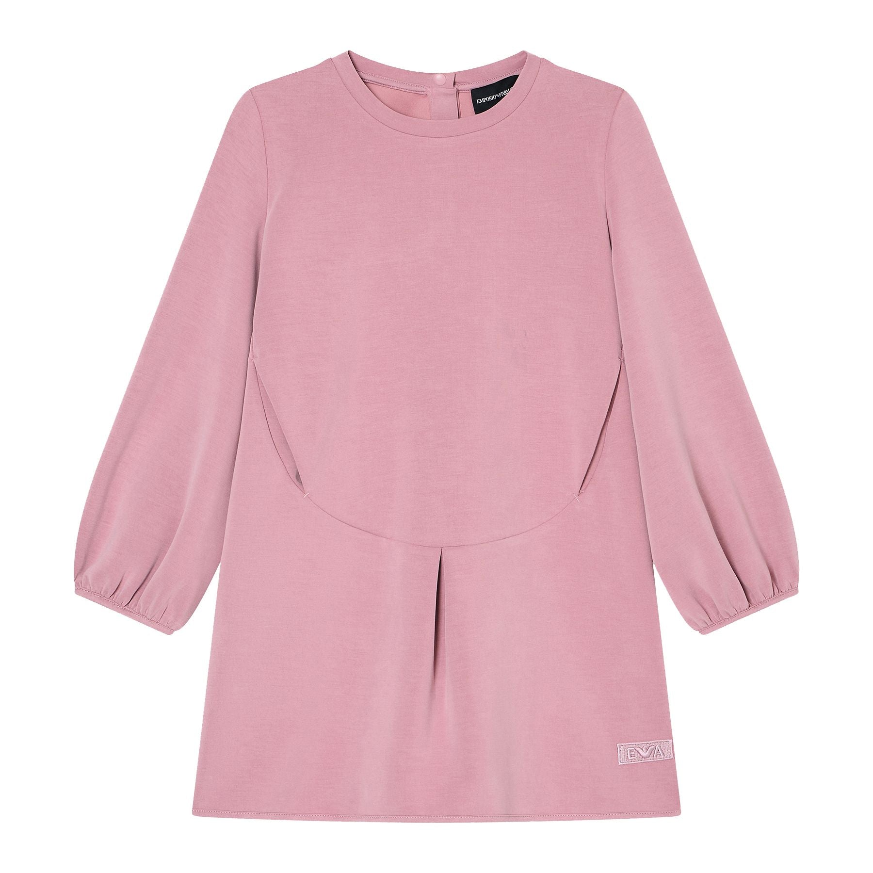 Armani Classic Silky Cupro Pink Dress