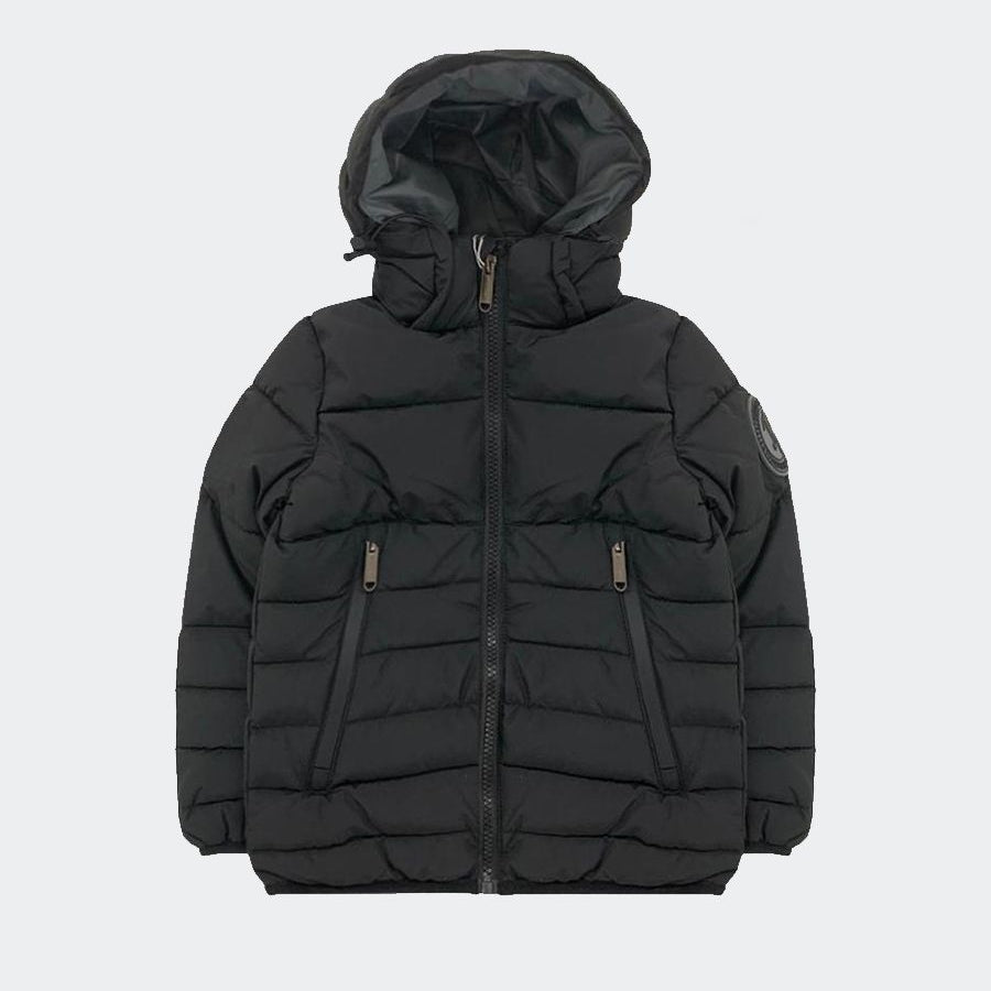 Padded jacket with hood