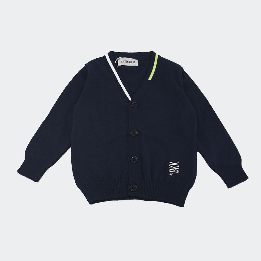 Bikkembergs Three-Button Cardigan Sweater