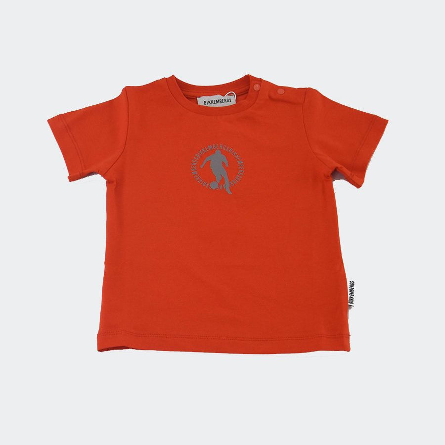 Bikkembergs Two-Tone Printed T-Shirt