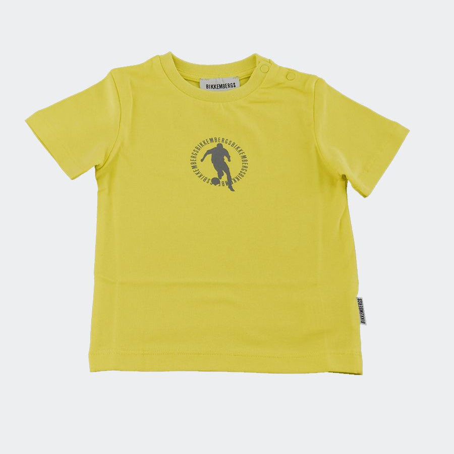 Bikkembergs Two-Tone Printed T-Shirt