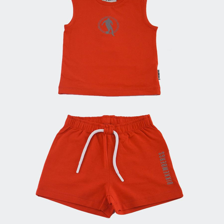 Bikkembergs Sleeveless and Bermuda Shorts Set
