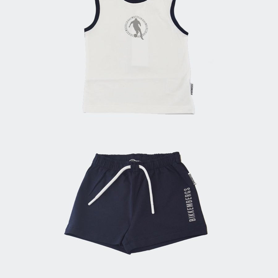 Bikkembergs Sleeveless and Bermuda Shorts Set