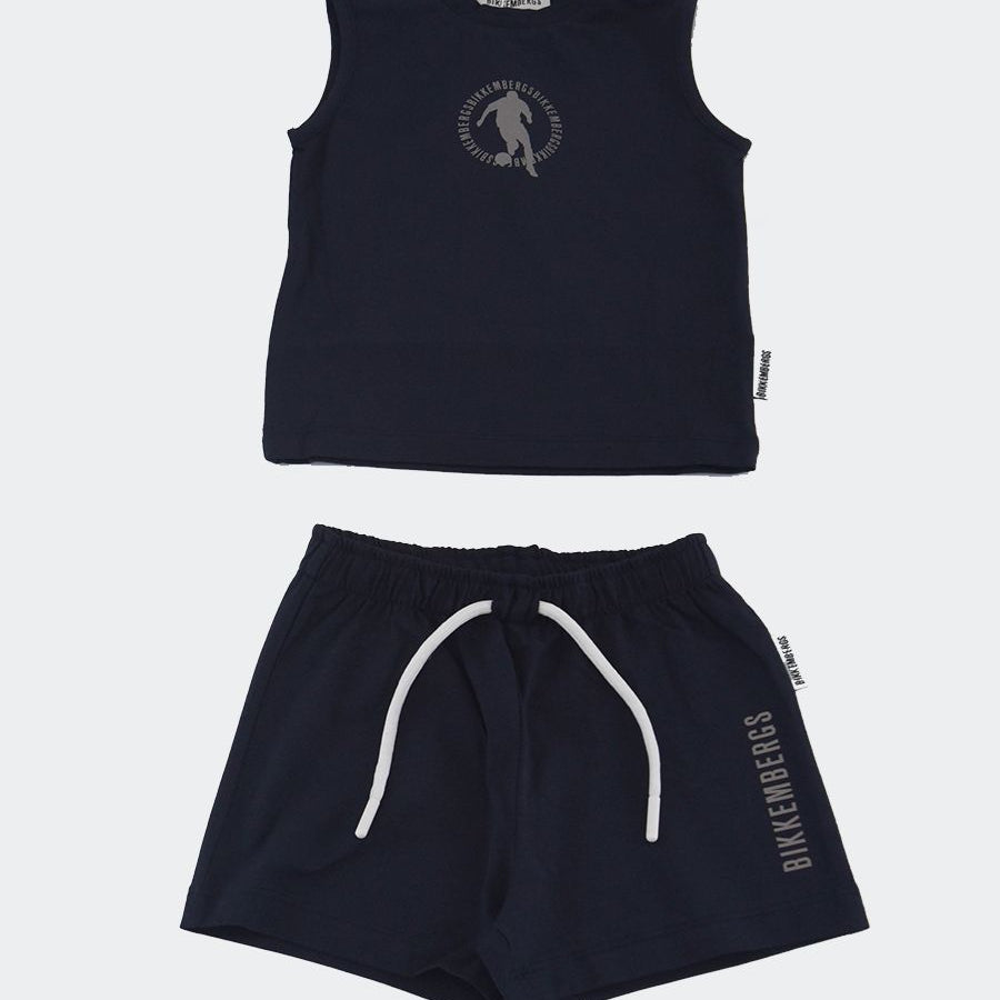 Bikkembergs Sleeveless and Bermuda Shorts Set