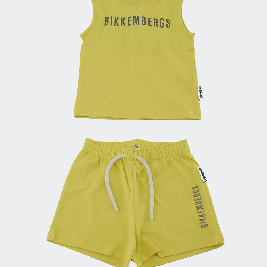 Bikkembergs Sleeveless and Bermuda Shorts Set