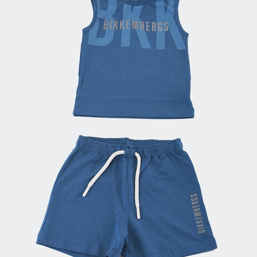 Bikkembergs Sleeveless and Bermuda Shorts Set