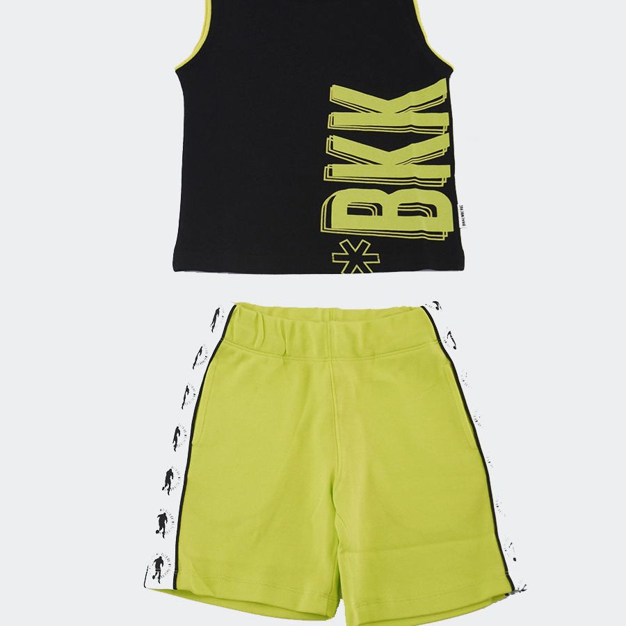 Bikkembergs Sleeveless and Bermuda Shorts Set