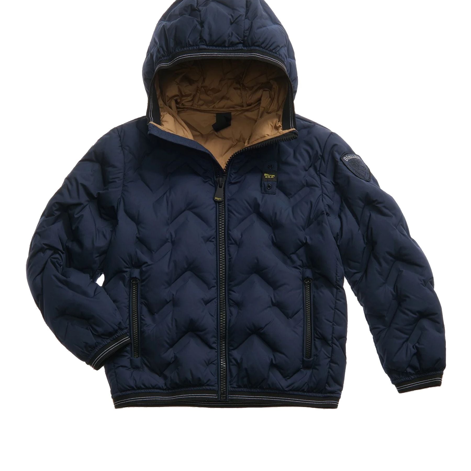 Blauer Pier Junior Down Jacket Padded with Feathers