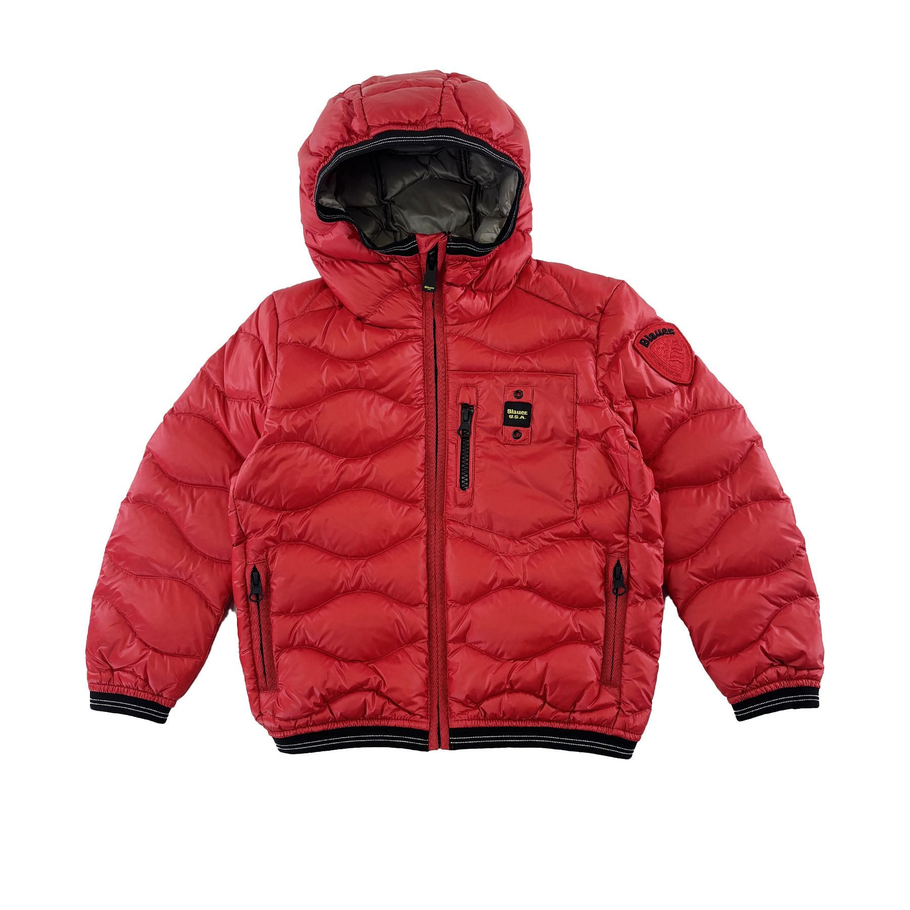 Blauer Brinton Junior Down Jacket Padded with Feathers