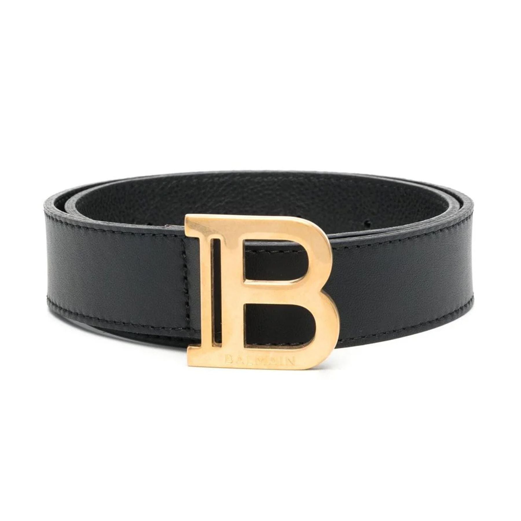 Balmain Logo Buckle Belt