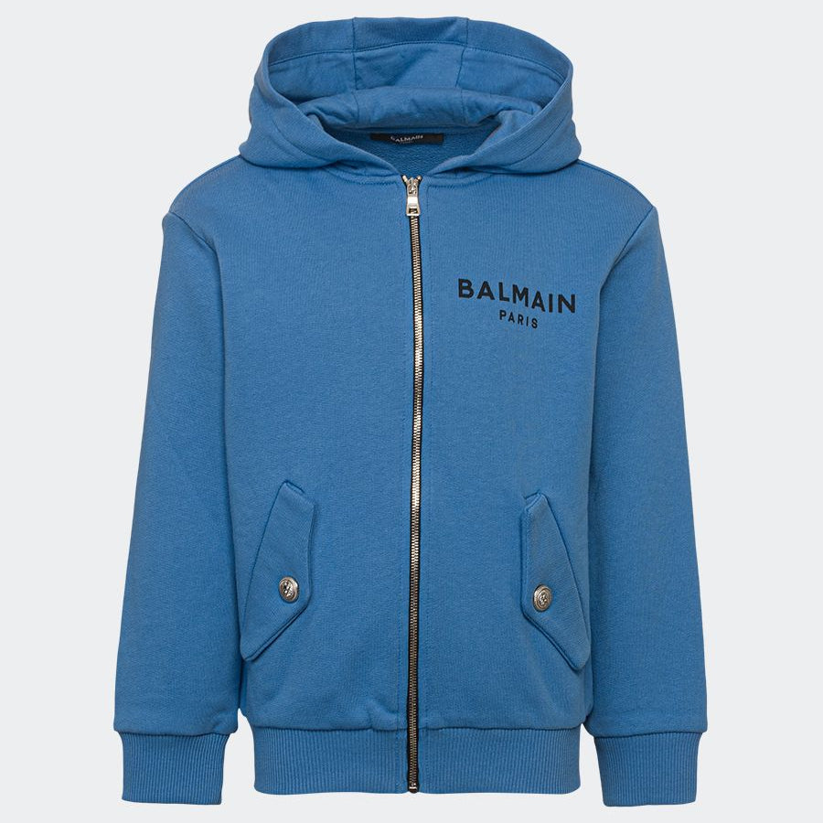 Balmain Logo Print Sweatshirt