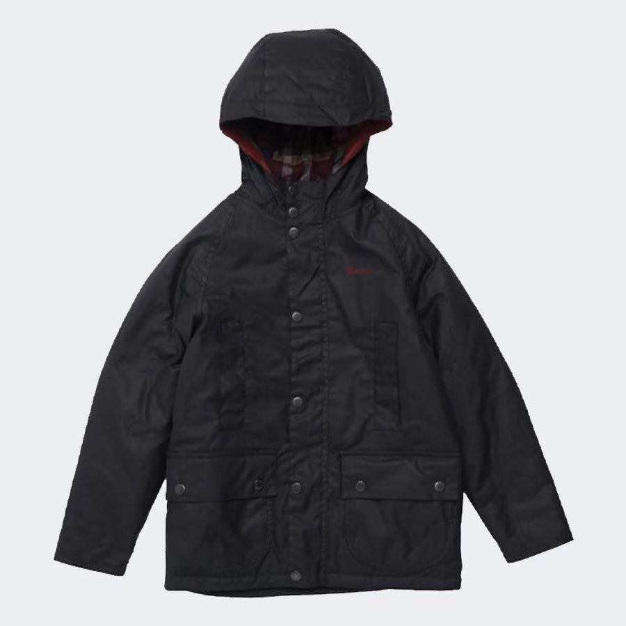 Barbour Beaufort Waxed Jacket with Hood