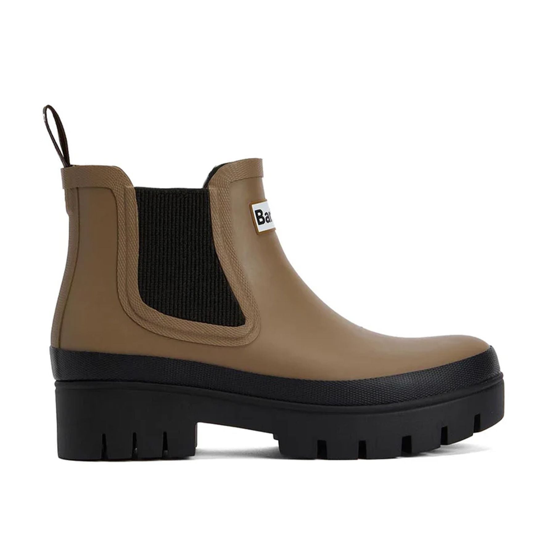Barbour Chelsea Wellington Boots Brown Black