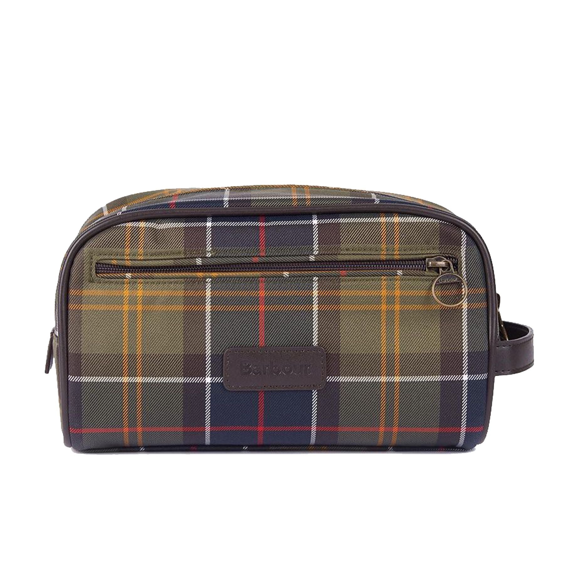 Barbour Tartan Nylon Beauty Bag