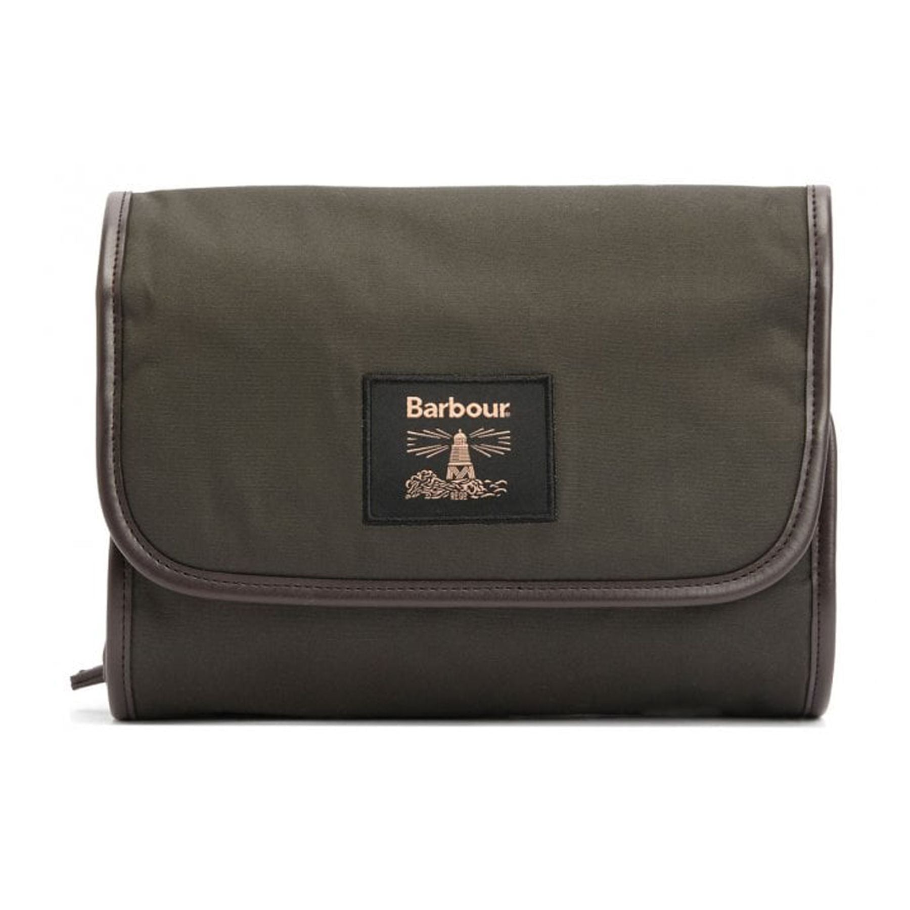 Barbour Practical Beauty Bag Green
