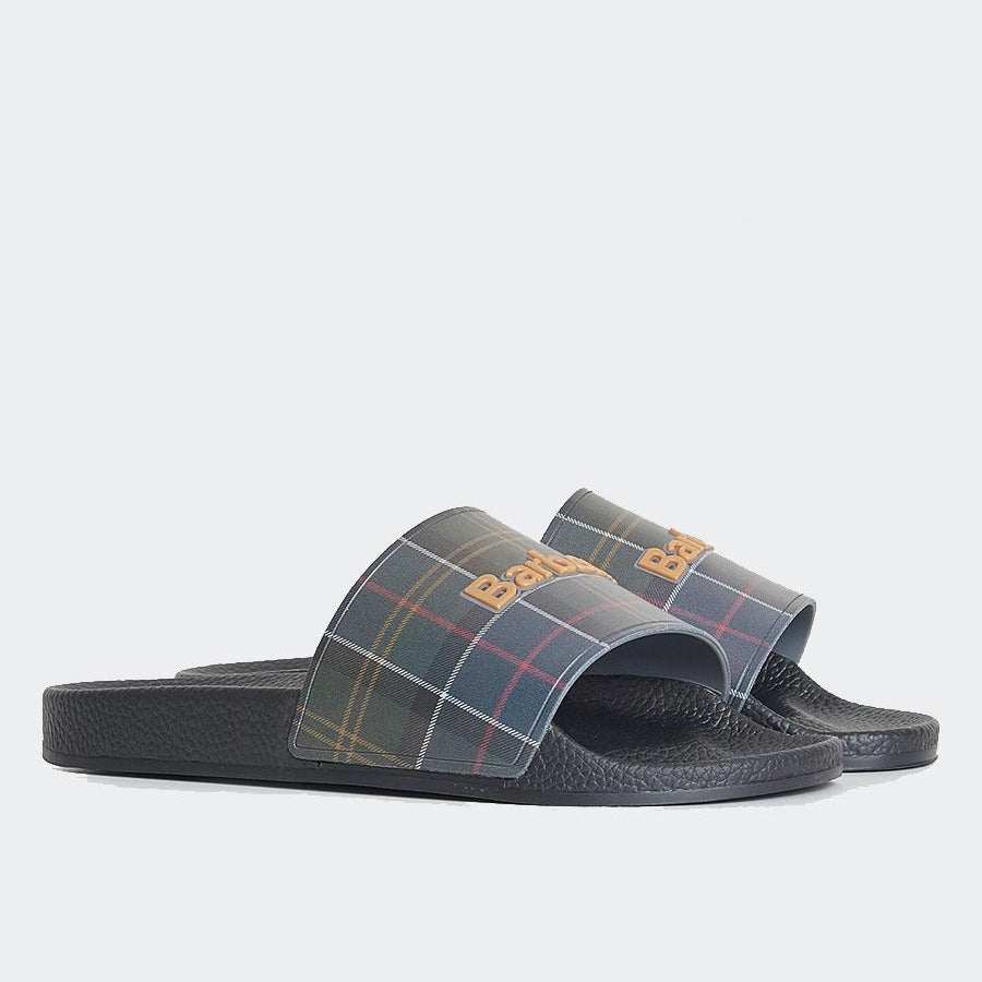 Barbour Check Beach Sandals