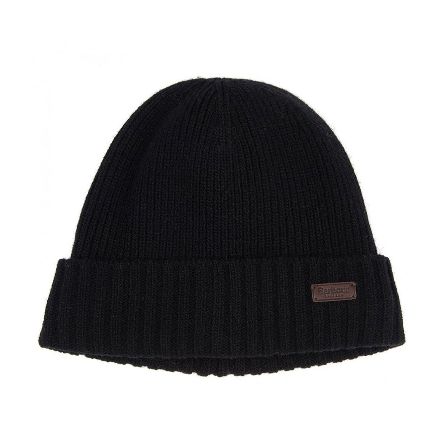 Plain Black Wool Hat