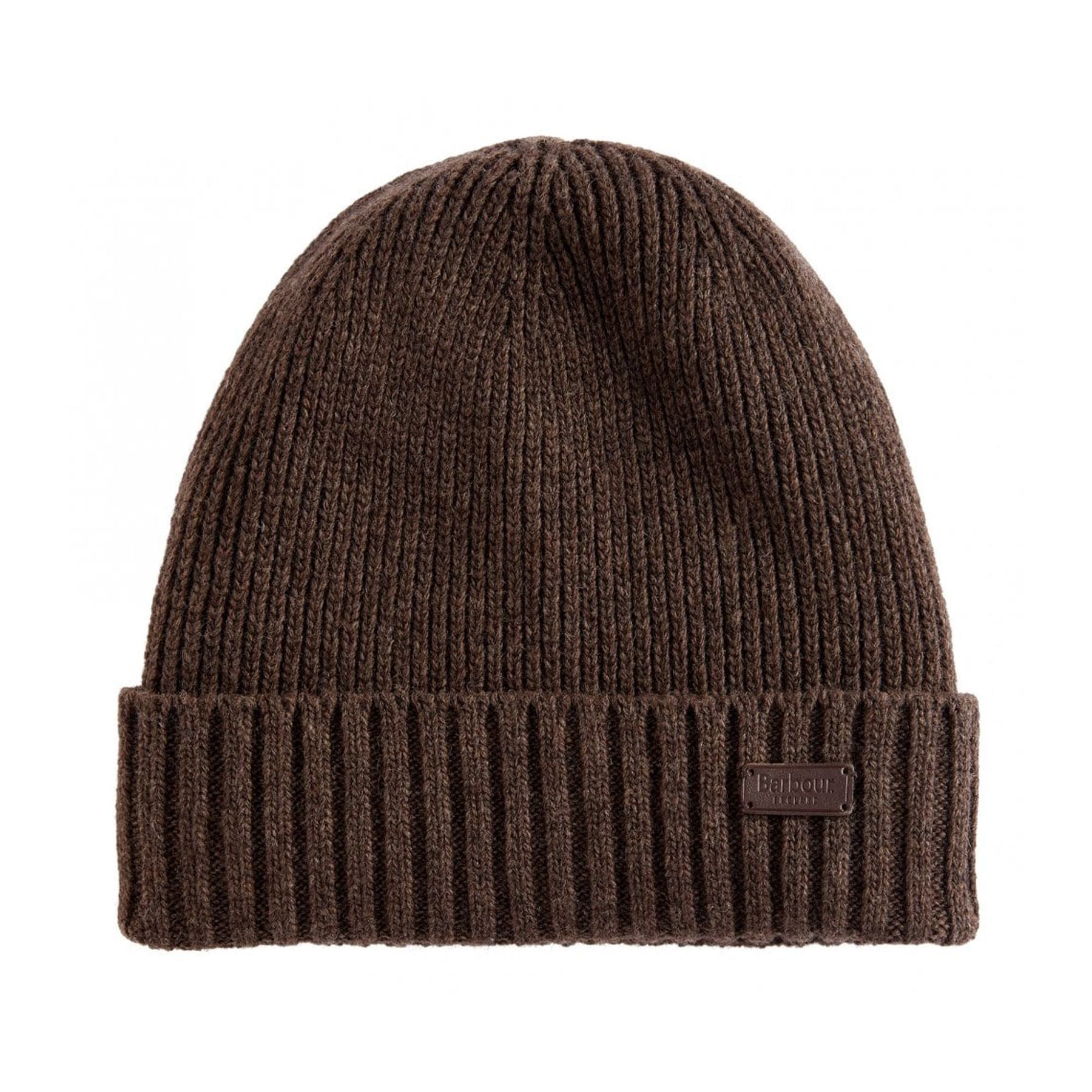 Barbour Plain Brown Wool Hat