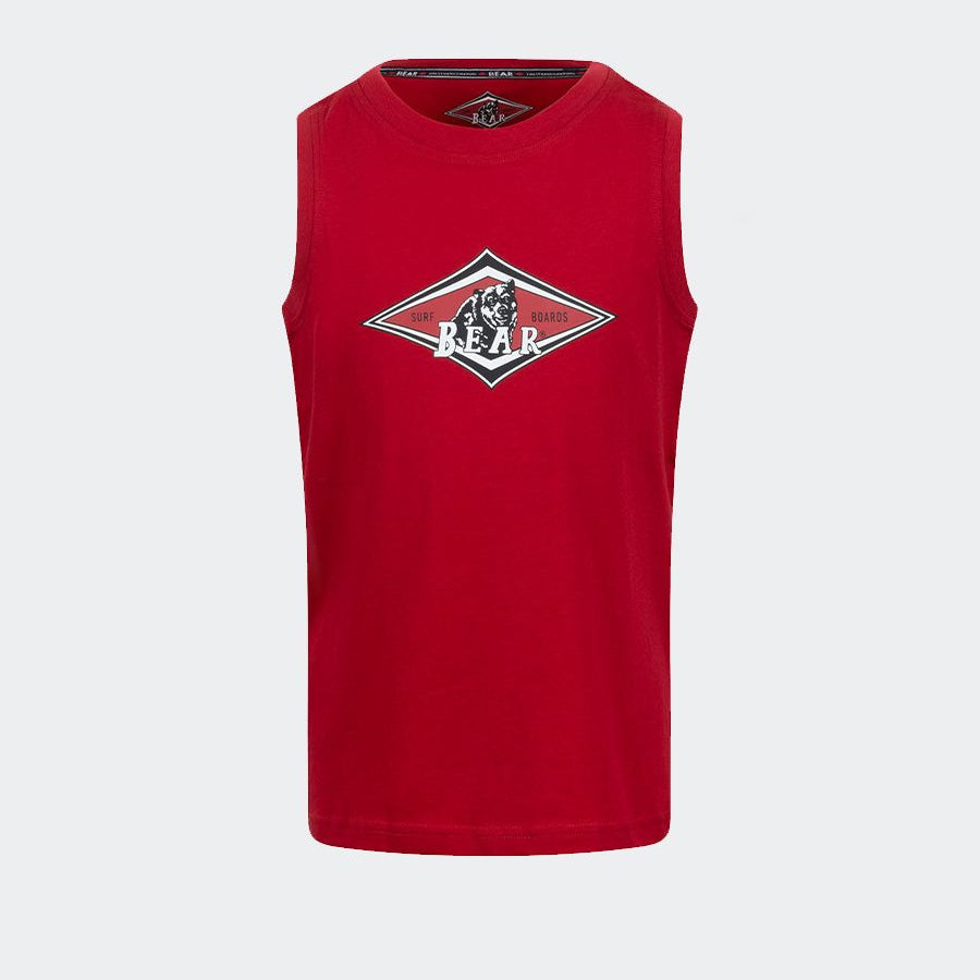 Bear Big Logo Sleeveless T-shirt