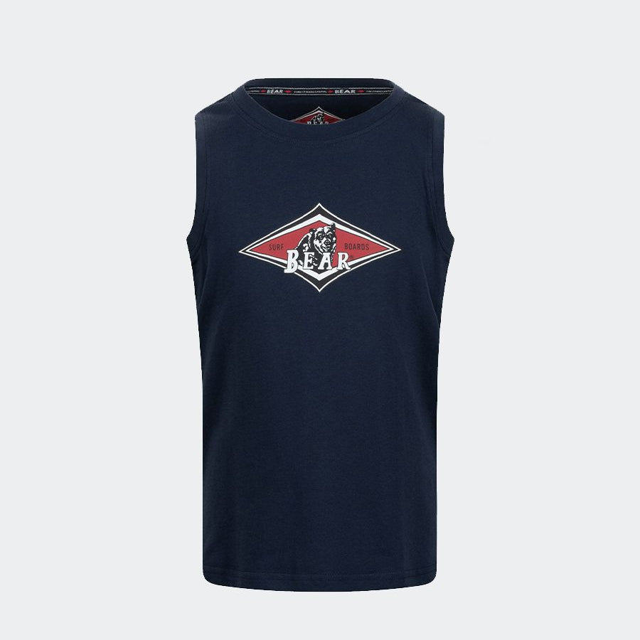 Bear Big Logo Sleeveless T-shirt