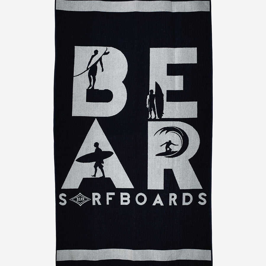 Bear Printed Beach Towel