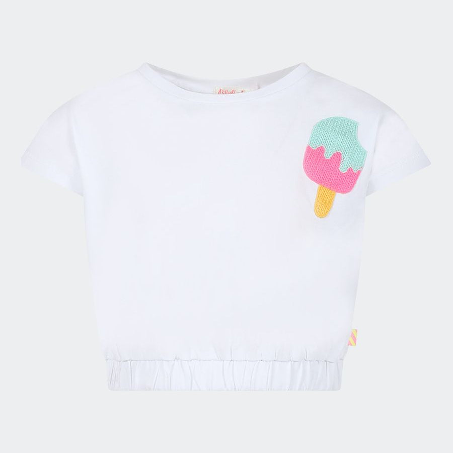 Billieblush Crochet T-shirt