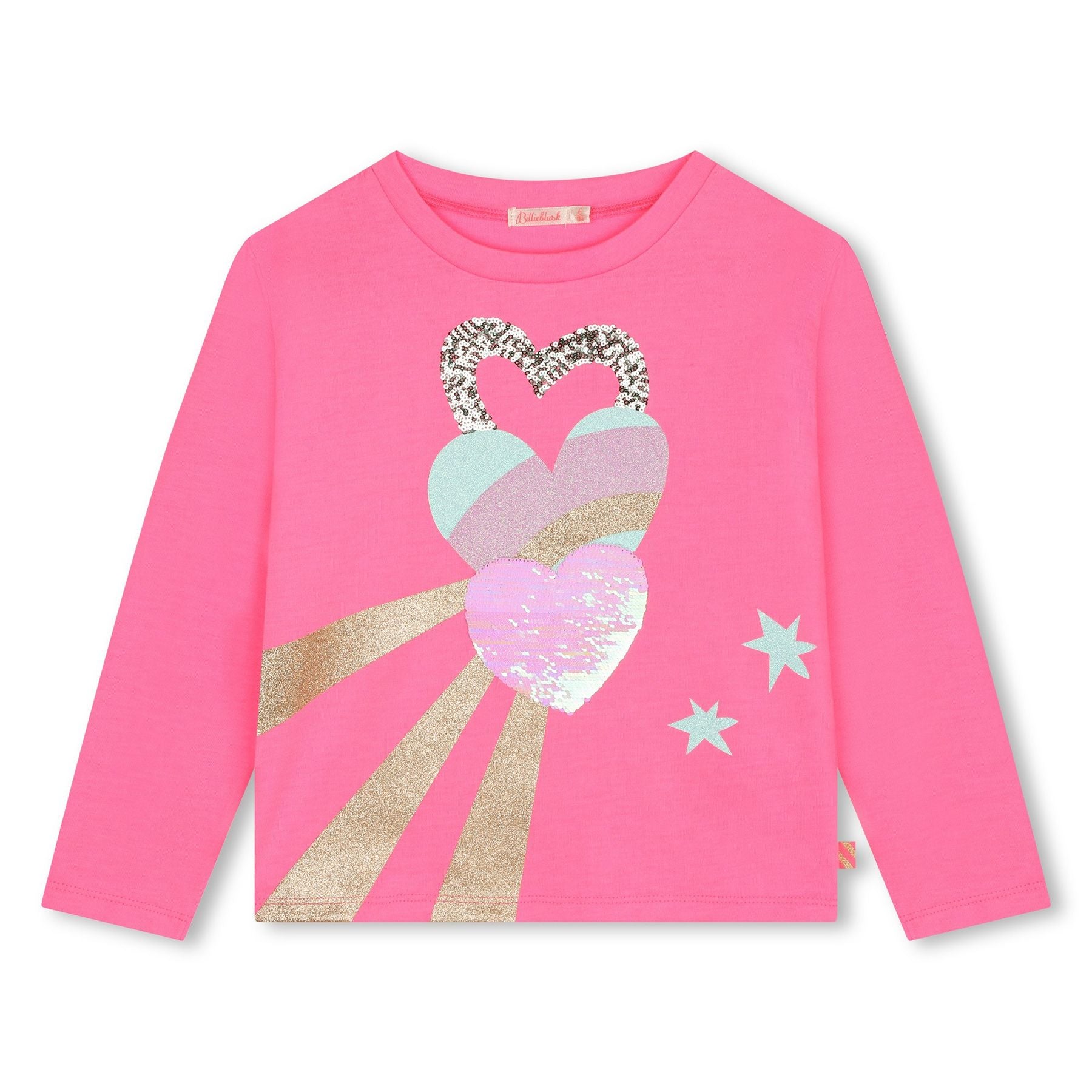 Billieblush Patterned T-shirt with Sequins