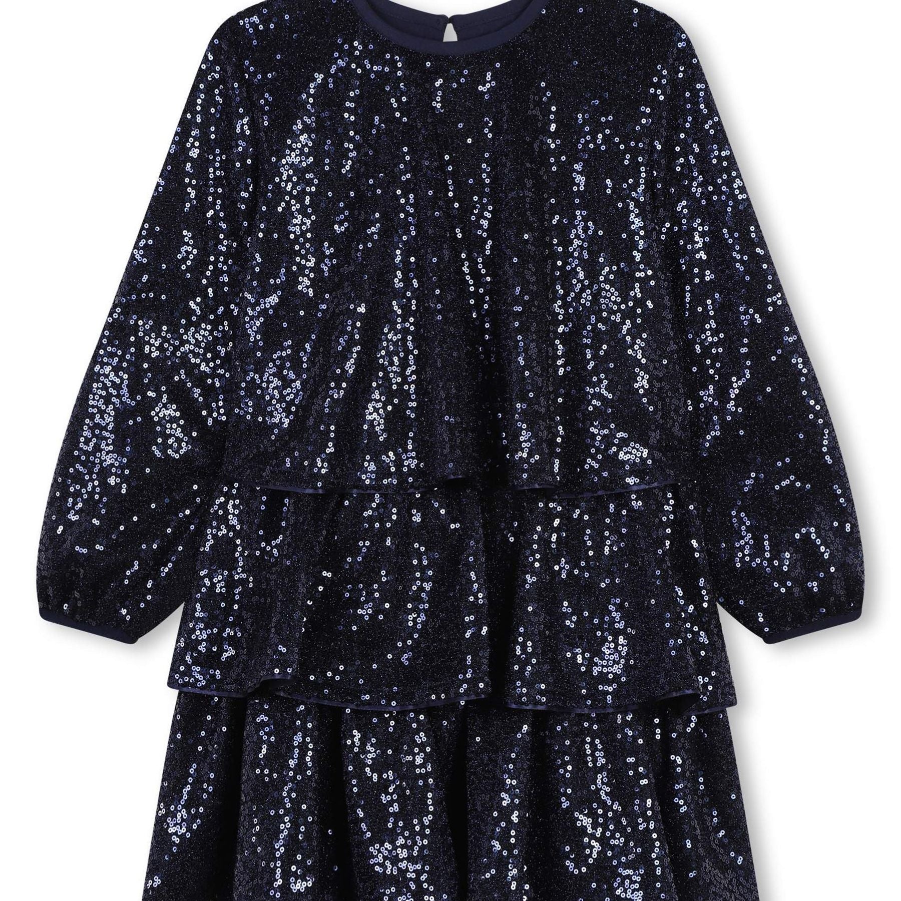 Billieblush Sequin Ruffle Dress