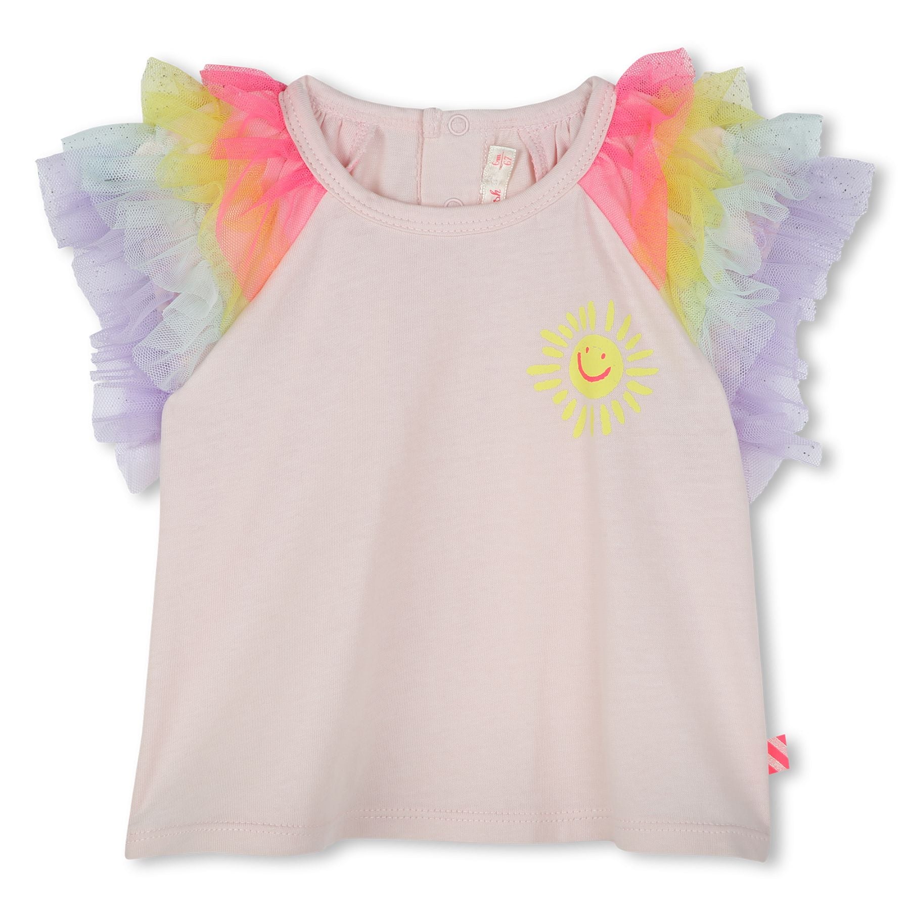 Billieblush T-shirt with vibrant fantasy illustration