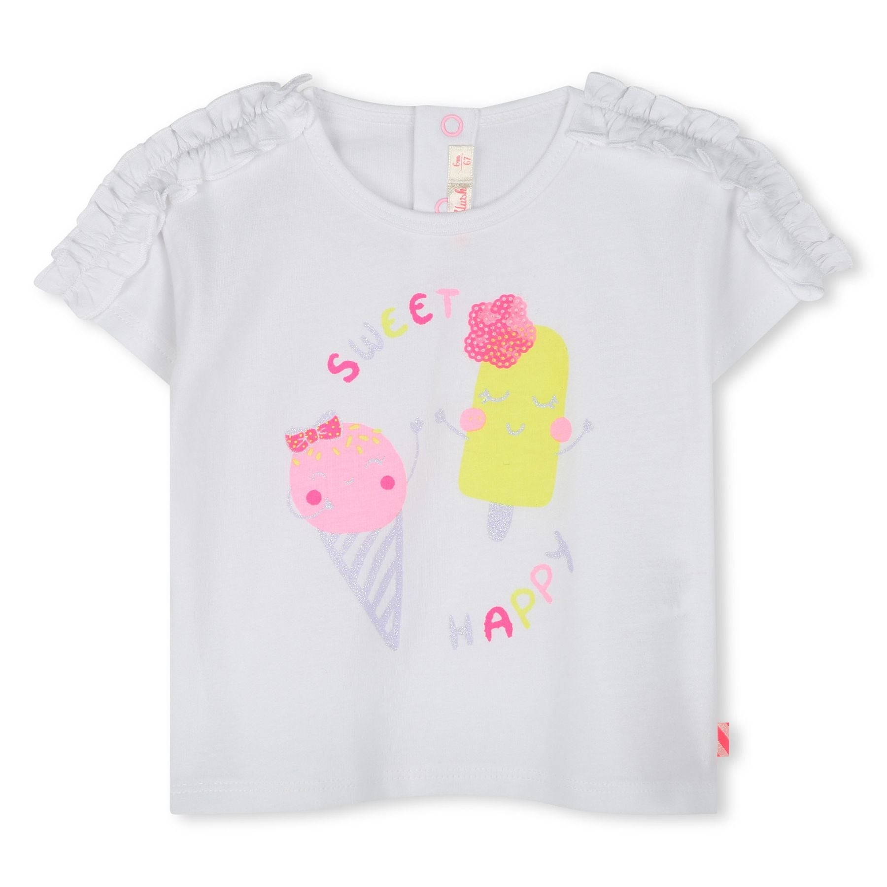 Billieblush T-shirt Enriched with Sequins