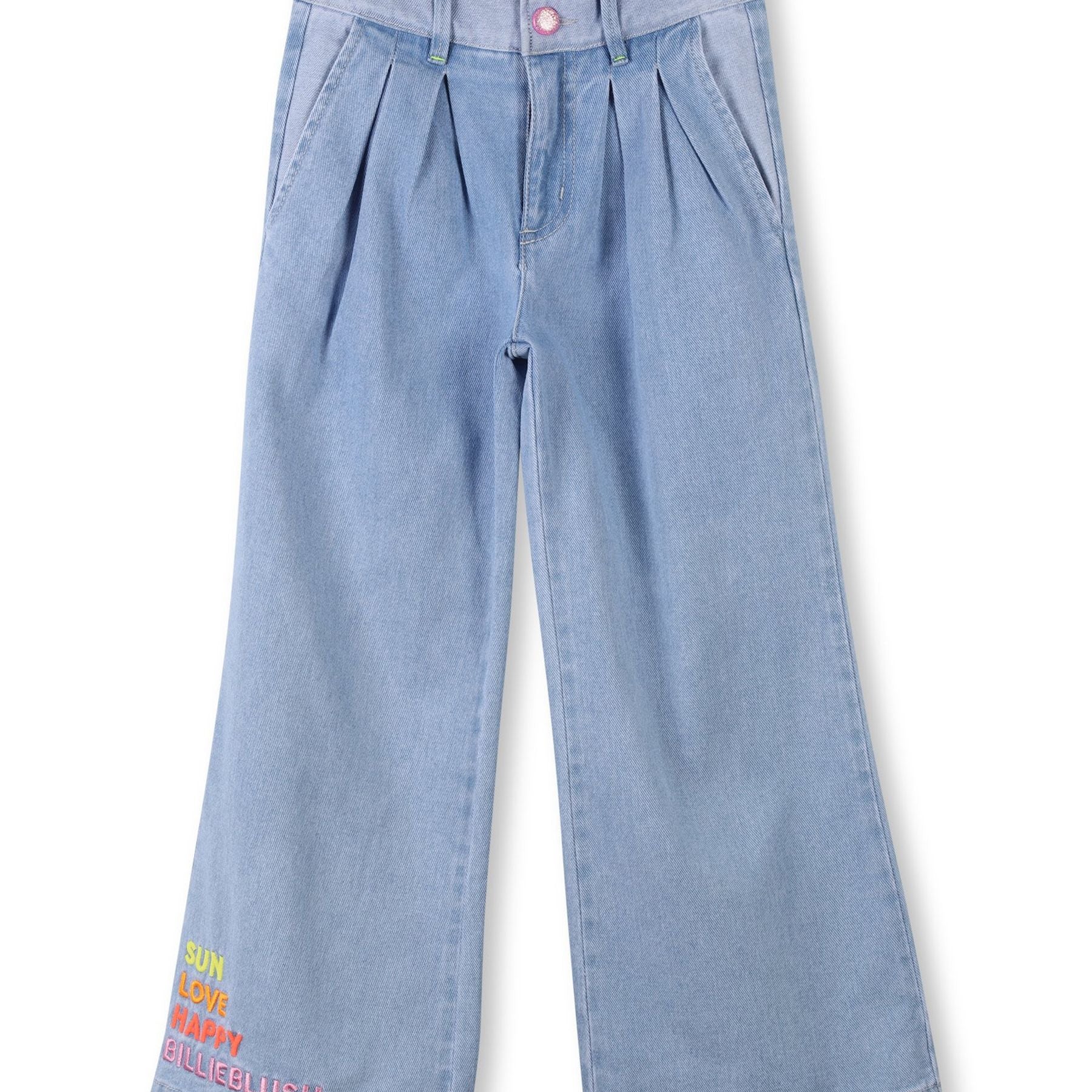 Billieblush Jeans Embroidery Fantasy