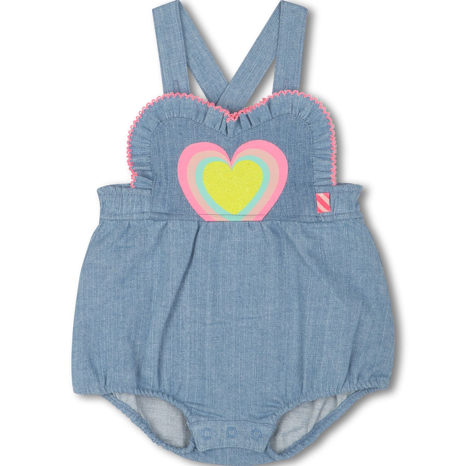Billieblush Denim Romper