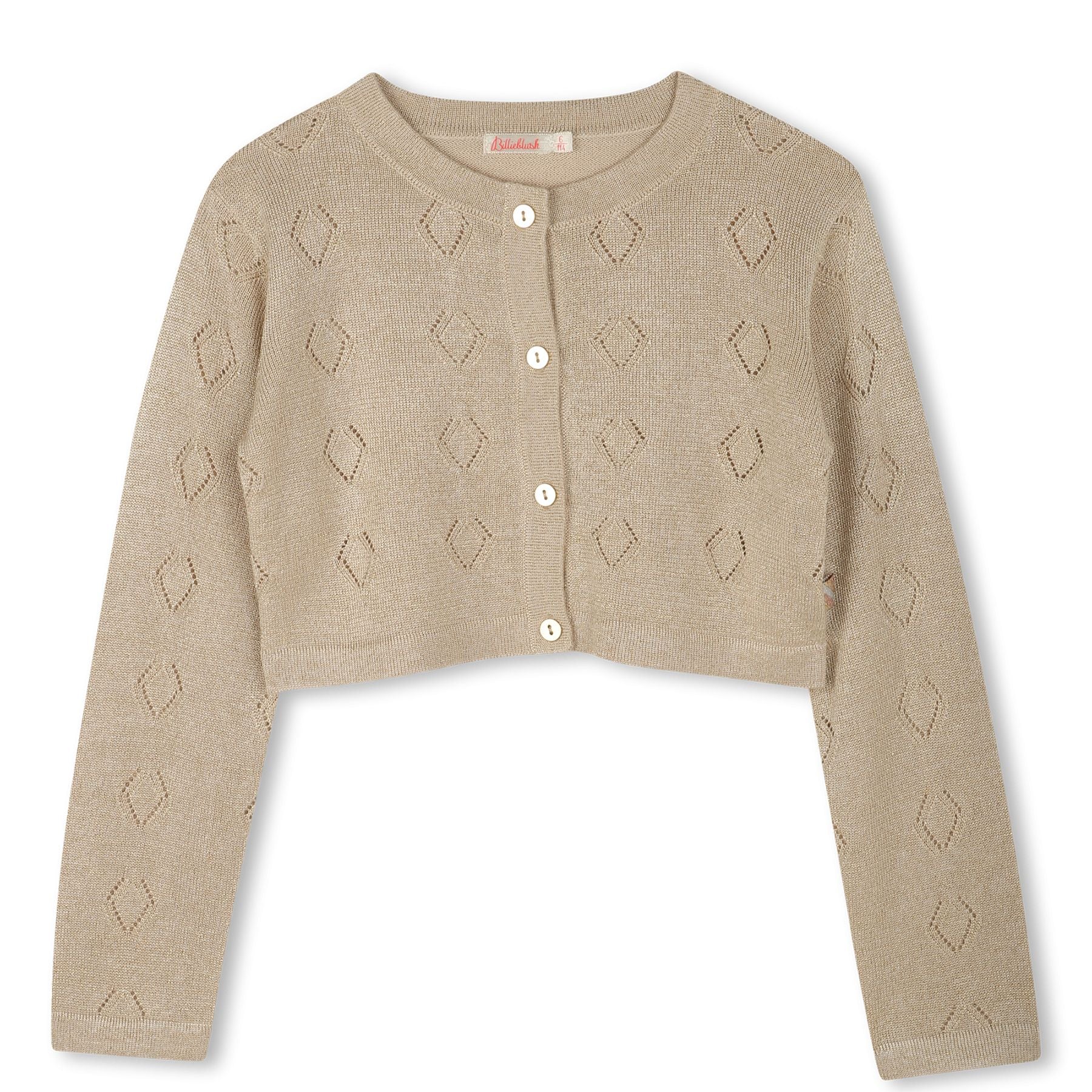 Billieblush Glitter Cardigan Sweater