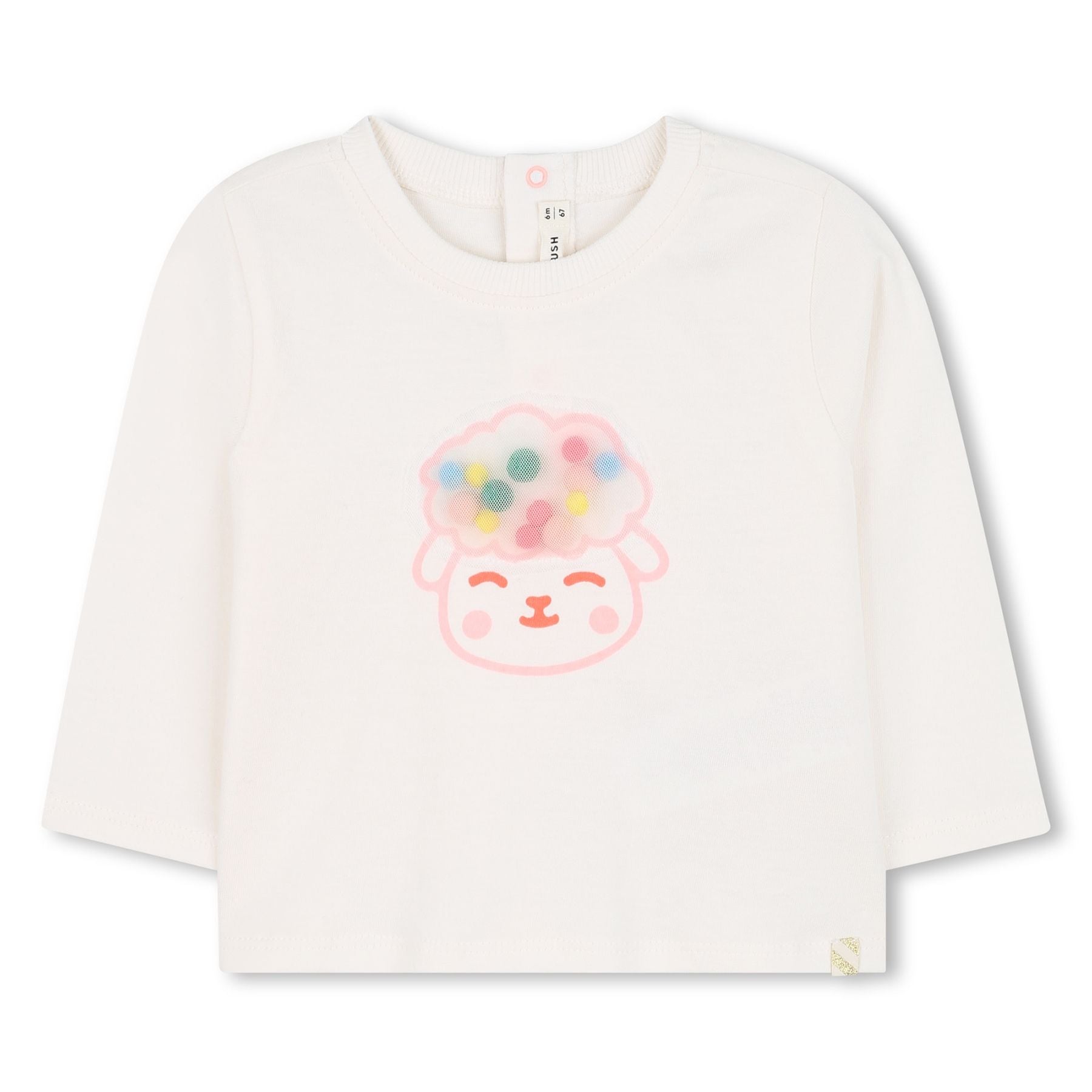 Billieblush Pom Pom Print T-Shirt