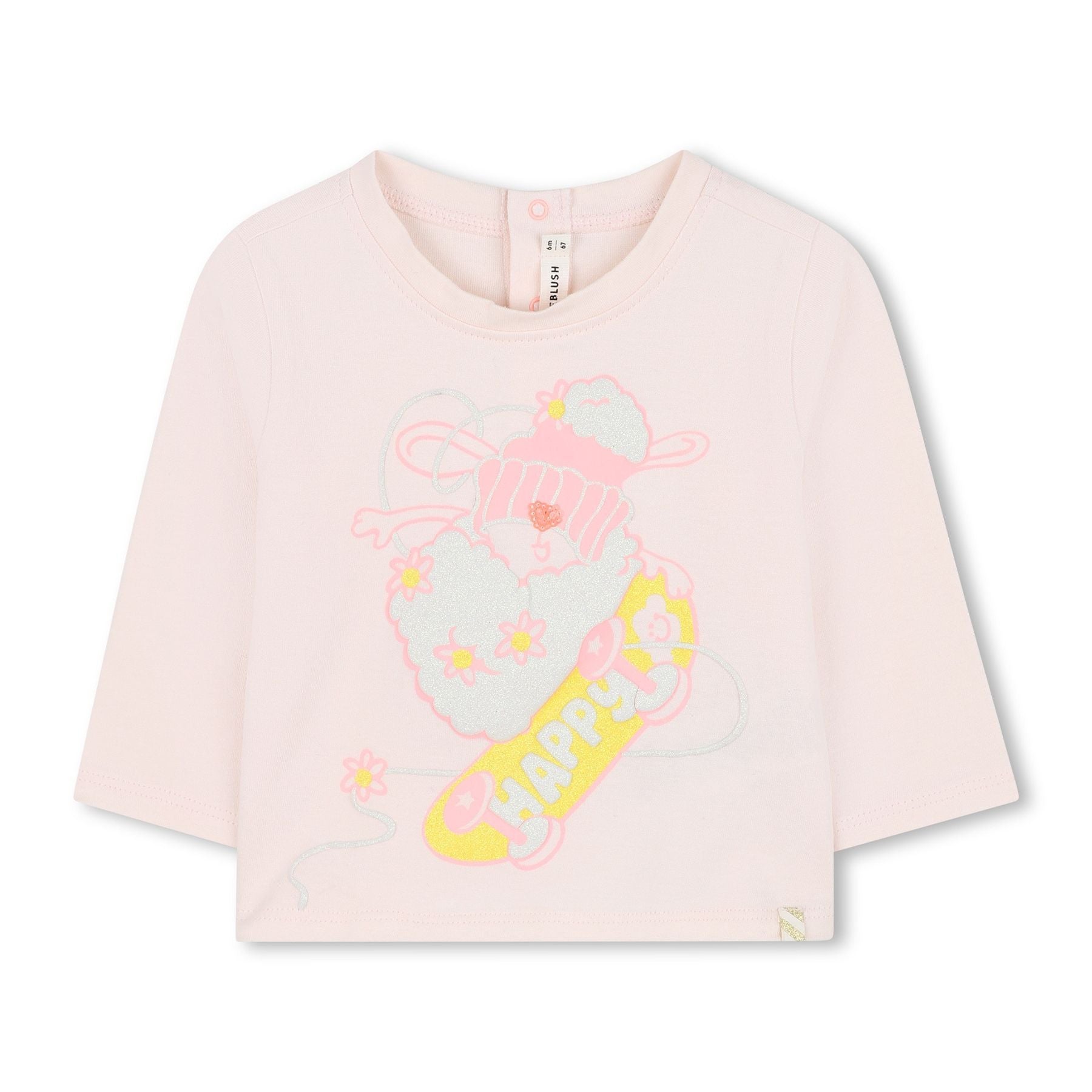 Billieblush Patterned T-shirt with Sequins