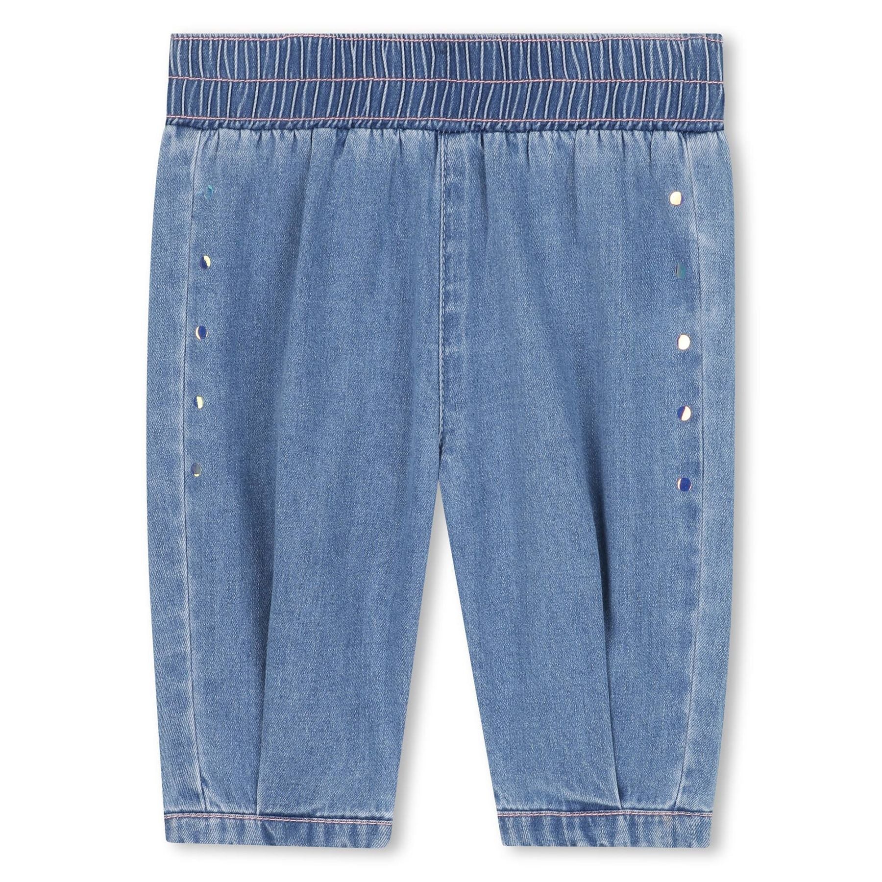 Billieblush Metallic Polka Dot Trousers