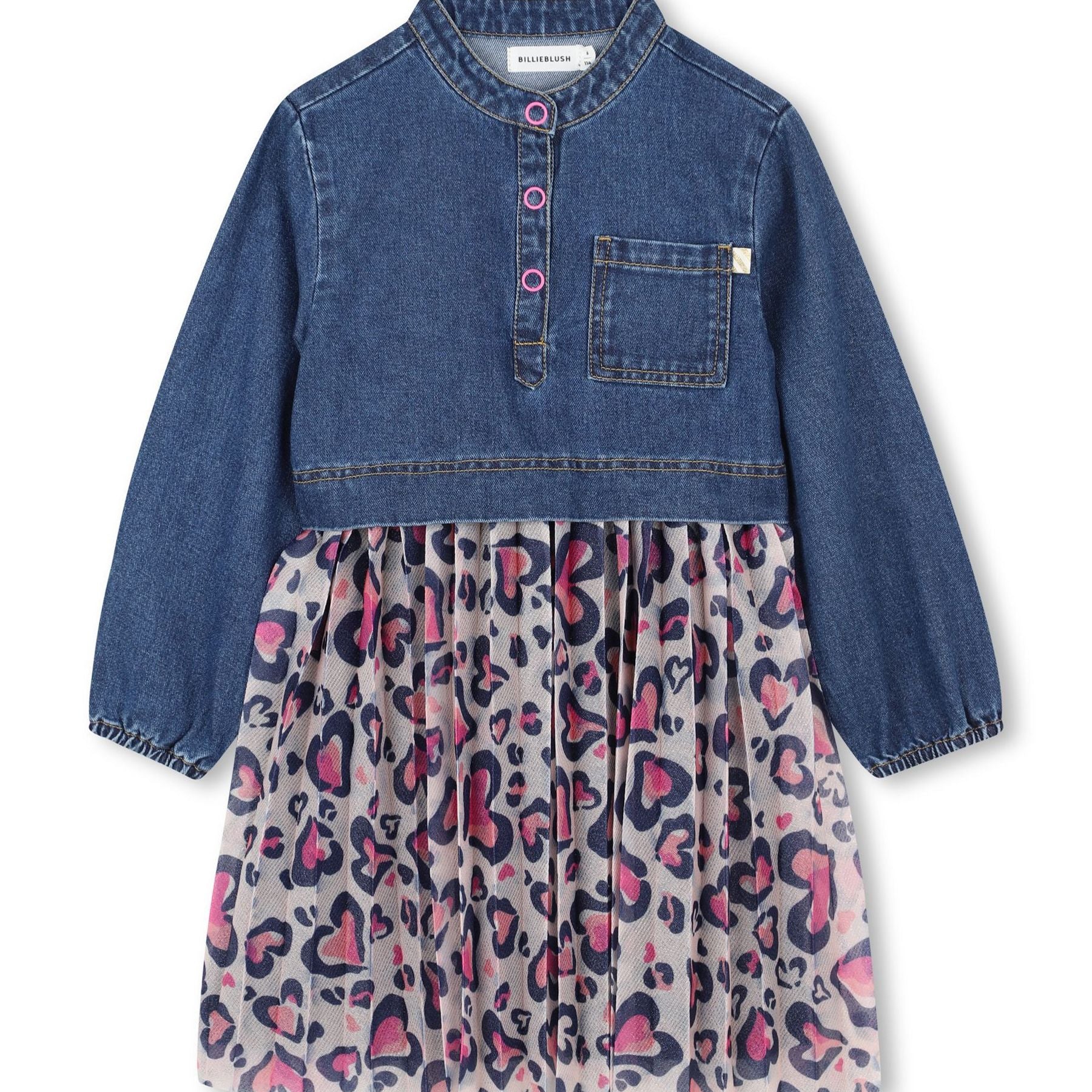 Billieblush All Over Leopard Print Dress