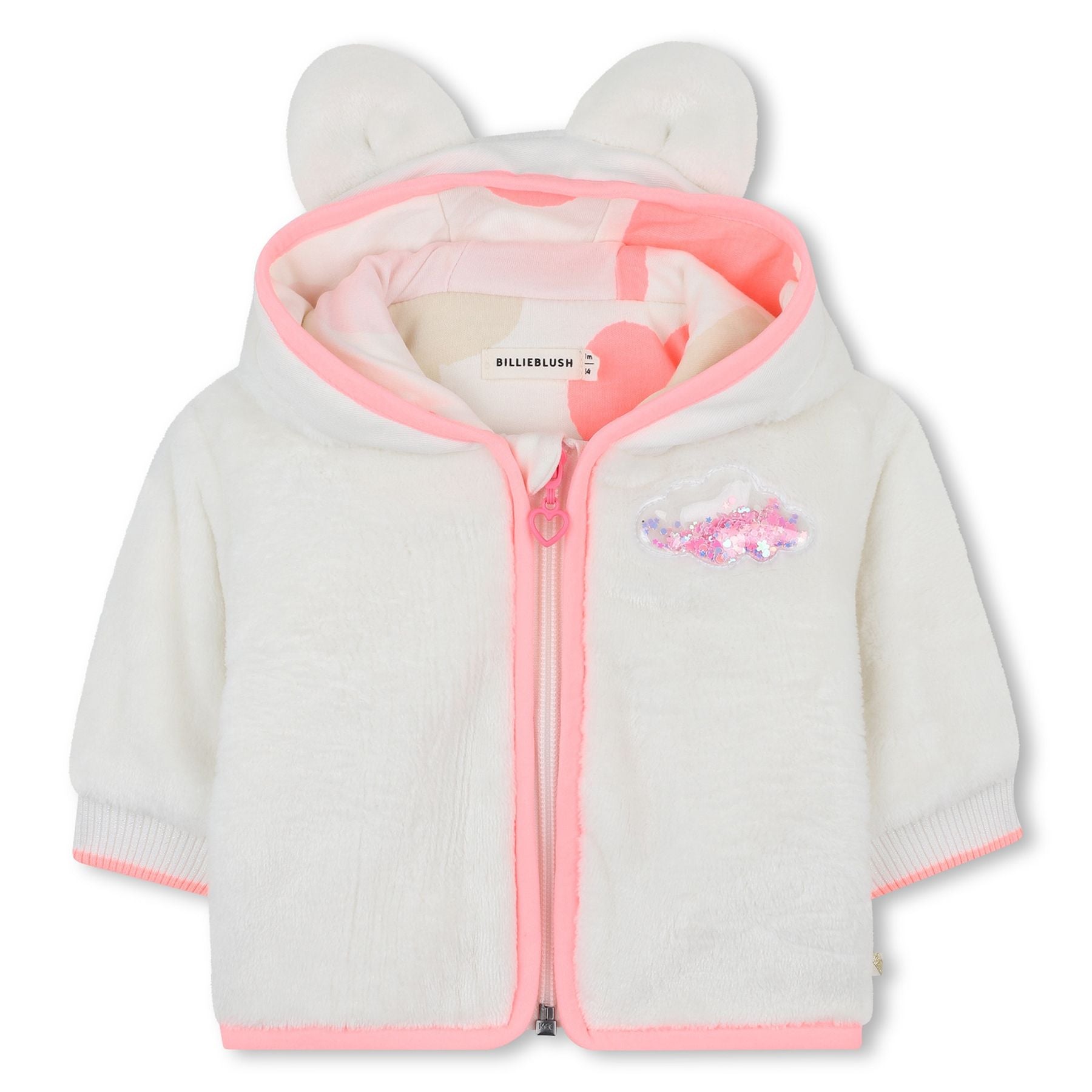 Billieblush Heart Print Coat