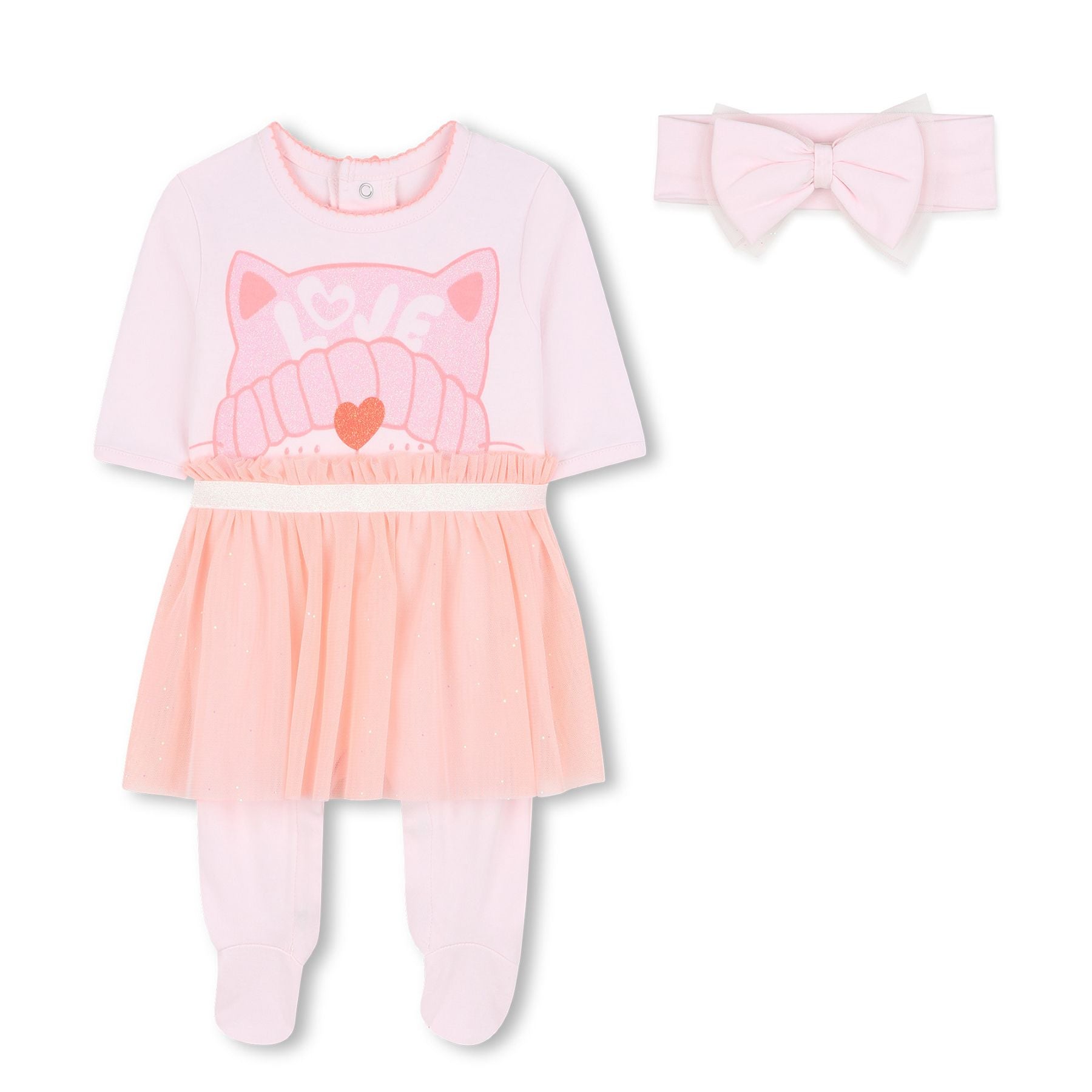 Billieblush Onesie and Headband Gift Set