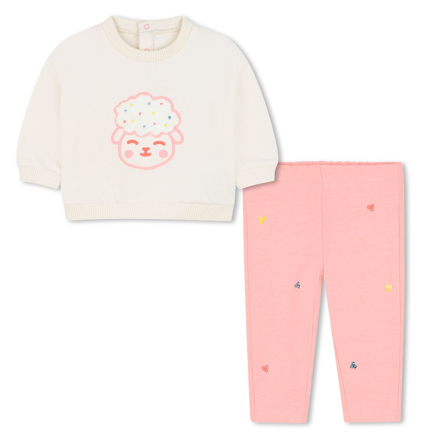 Billieblush Sportswear Set with Sweatshirt and Leggings