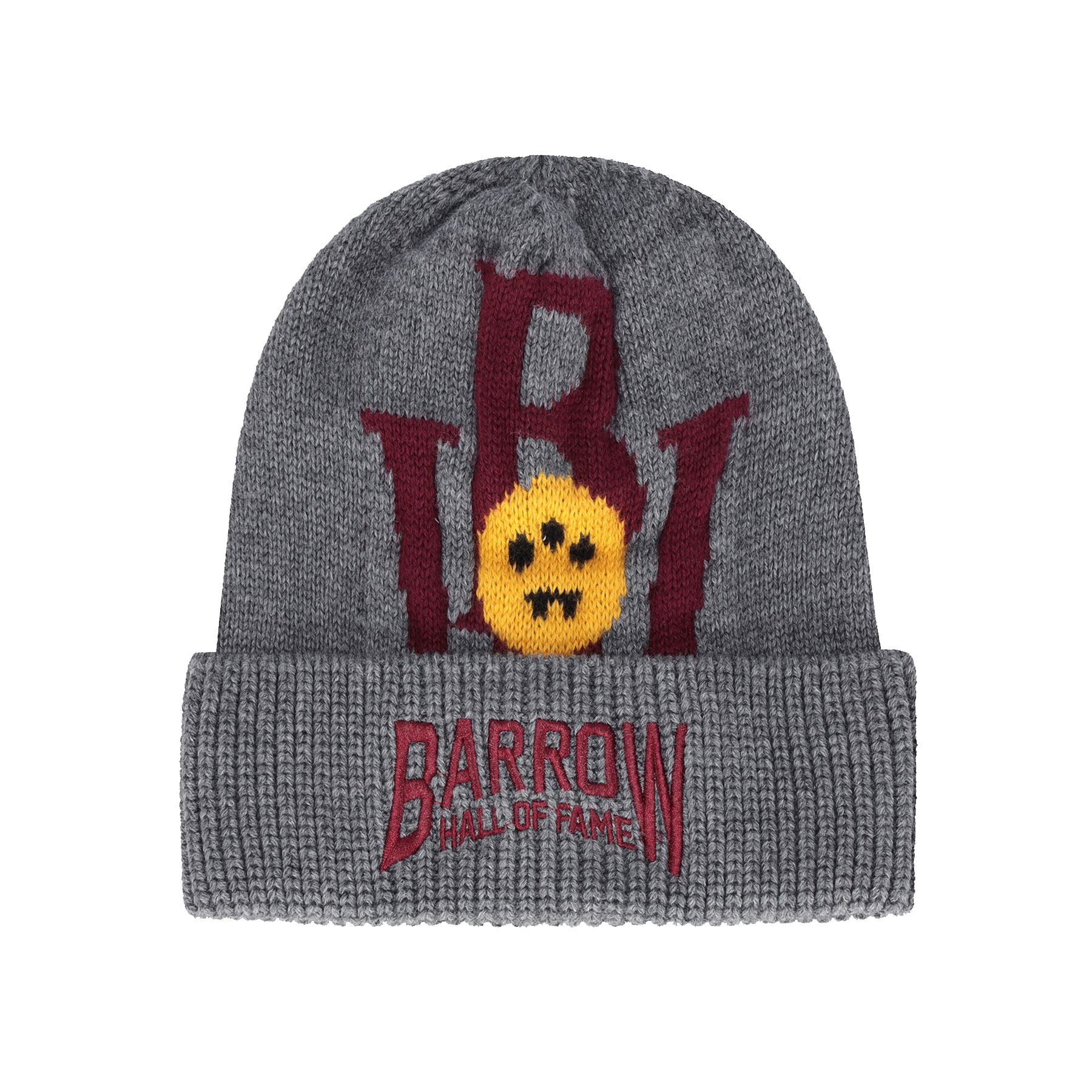 Barrow Unisex Ribbed Knit Hat Grey