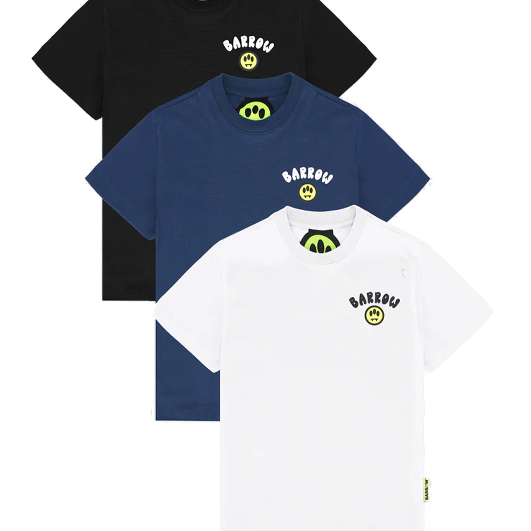 Three-piece unisex box T-shirt