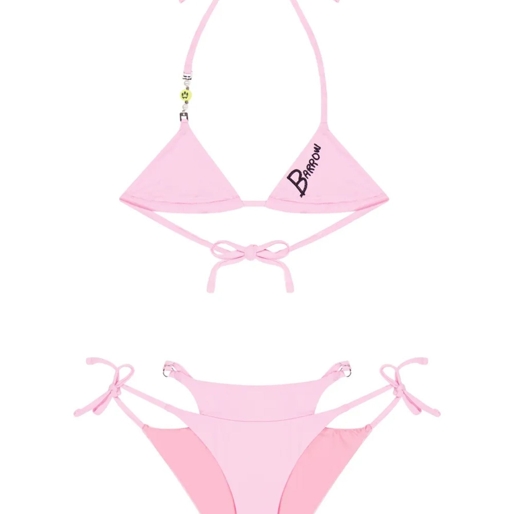 Barrow Girls' Triangle Swimsuit with Logo and Smile