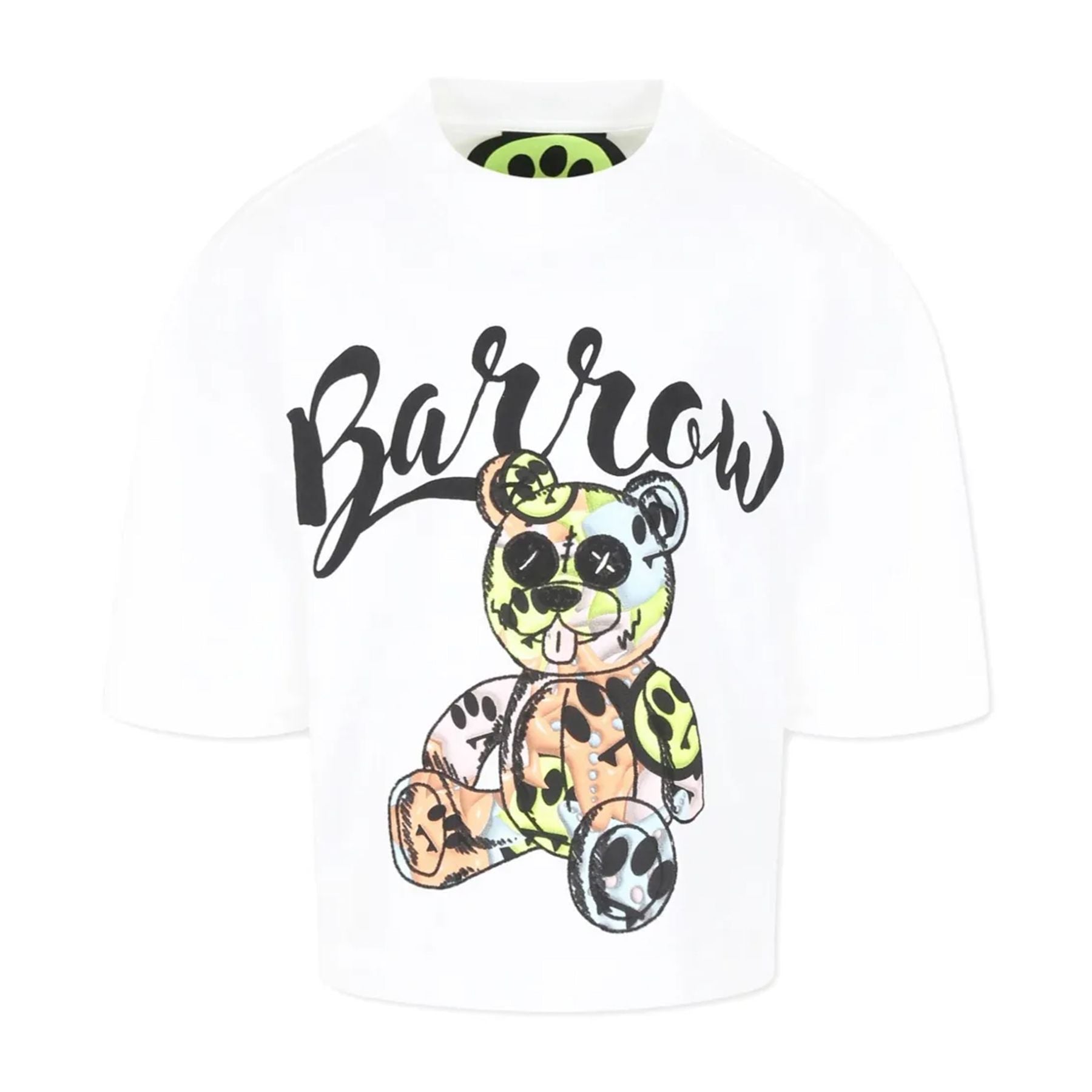 Barrow T-shirt with Bear Print and Logo