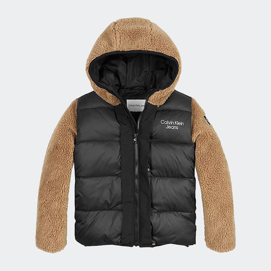 Calvin Klein Kids Vest and Teddy Bear Jacket