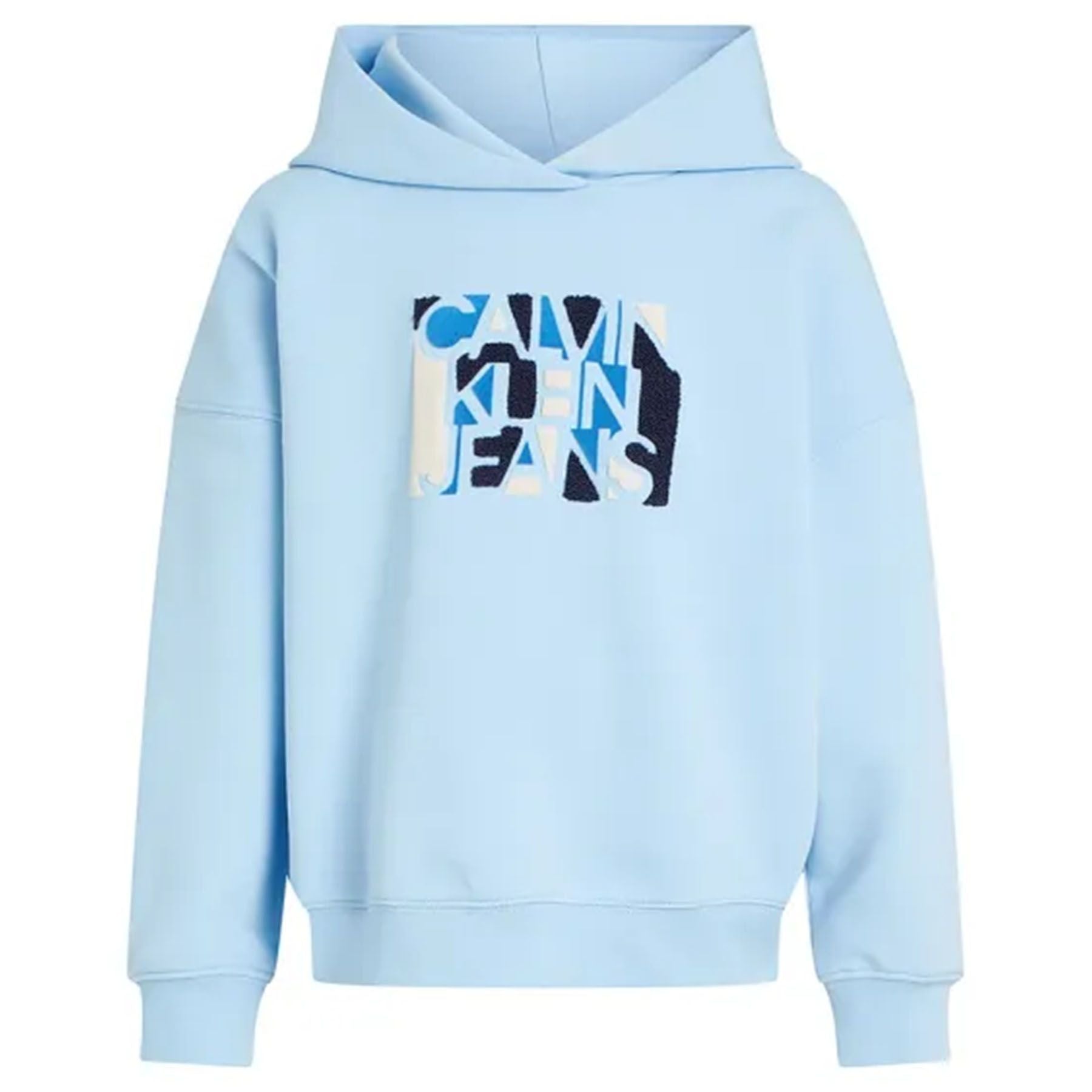 Calvin Klein Kids Blue Spacer Hoodie