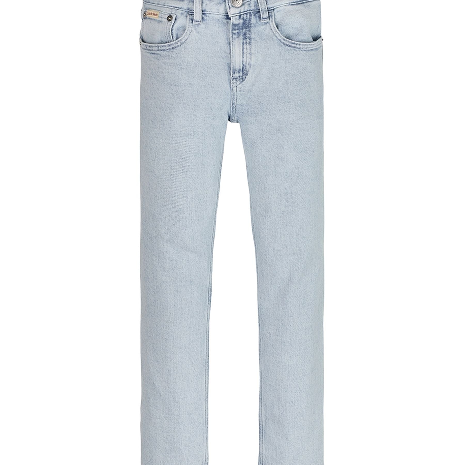 Calvin Klein Kids Light Wash Regular Fit Jeans