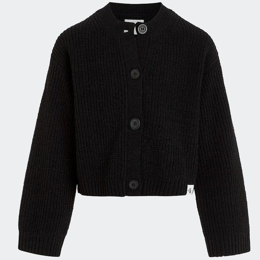 Calvin Klein Kids Chenille Button Cardigan