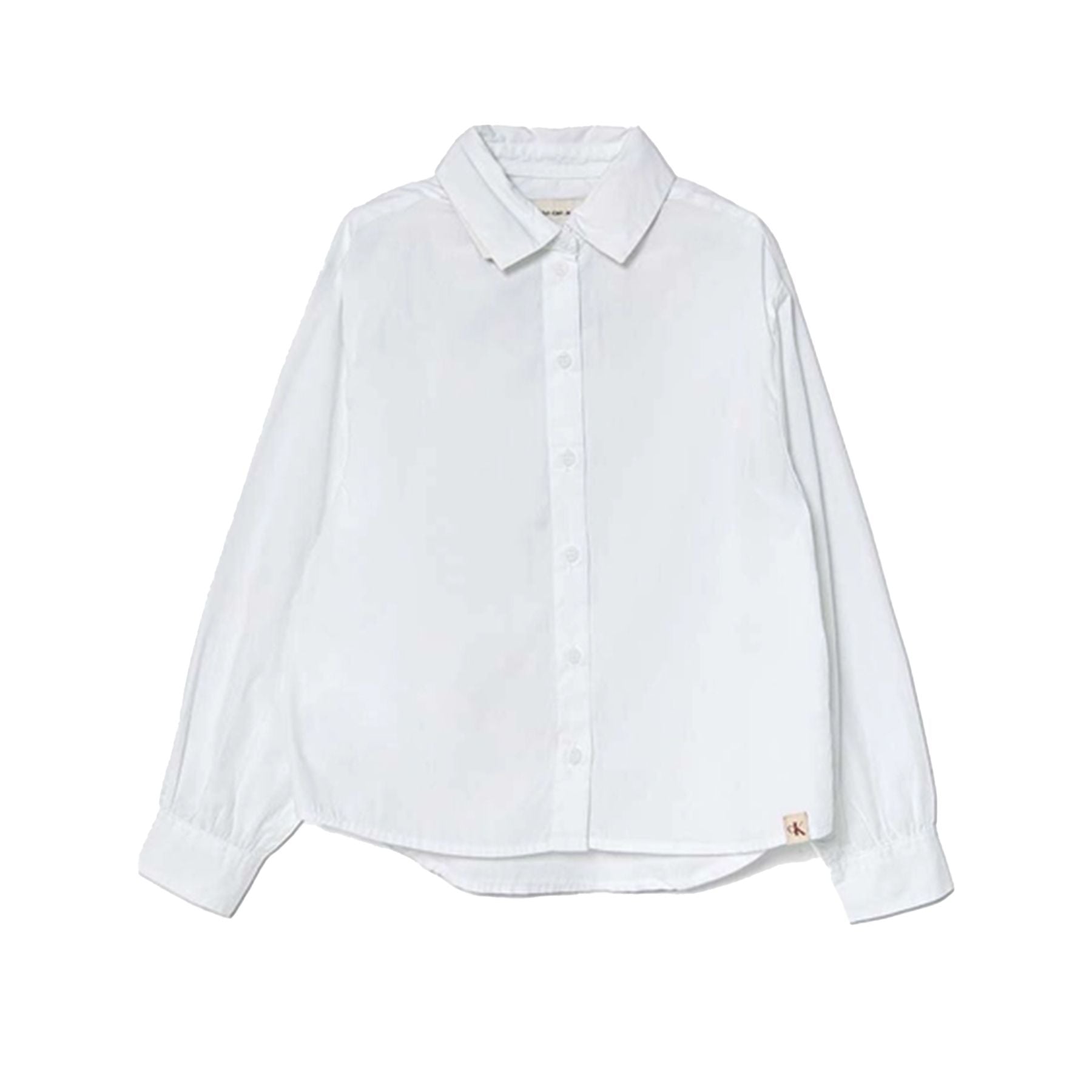 Calvin Klein Kids Long Sleeve Poplin Shirt